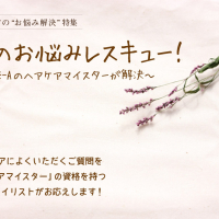 髪のお悩みレスキュー!特集