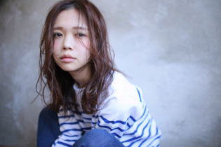 前髪から変える!春のイメチェン。