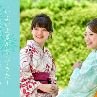 いよいよ夏がやってきた!花火大会や夏祭りにおすすめ涼やか浴衣アレンジ