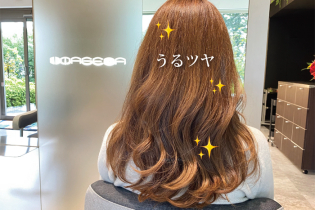 「ヘッドスパ」後半、ツヤツヤの仕上がりに感動♪ 潤いをキープするためのワンポイントホームケア♡