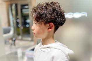 おしゃれな男の子注目 \(^0^)/ スタイリング簡単なパーマが今っぽい!