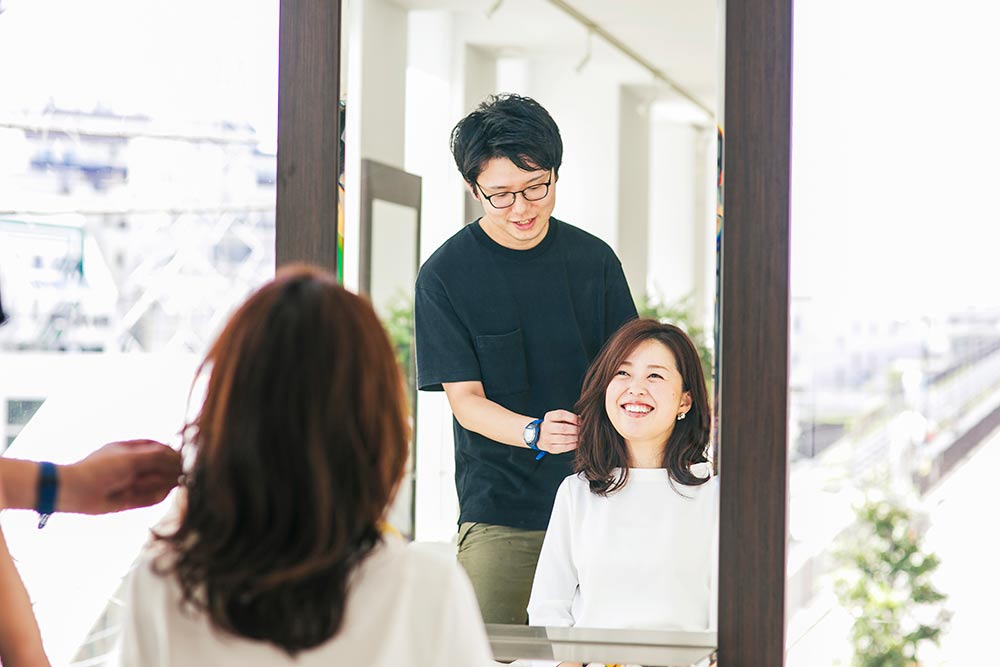 フリーMC二瓶永莉さん×スタイリスト（ヘアケアマイスター）前田カズキ3