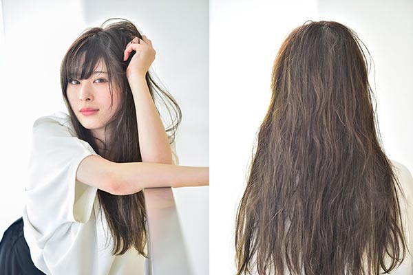 【サラ艶クイックケア付き☆】カラー+カット+クイックトリートメント